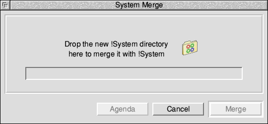 The System Merge Window
